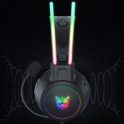 Casque RGB - Avec Support ou Oreilles de Chat